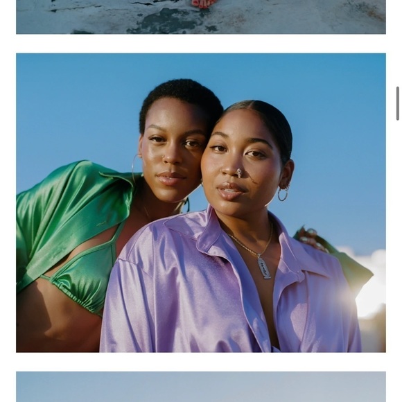 𝅺LAINA Rauma Pants Green S Small Satin Drawstring Pant Trouser Club Bed - Picture 14 of 14